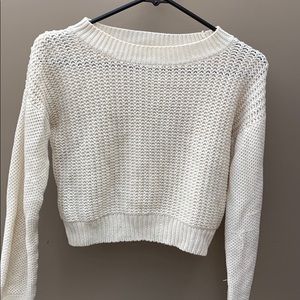 Cropped sweater